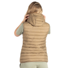 Liberty hood vest W svetlo braon  3